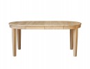Dinning table from ash Melody D100-180cm